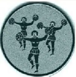 Emblem Cheerleaders für Pokale