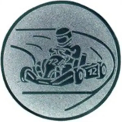 Emblem Gokart für Pokale