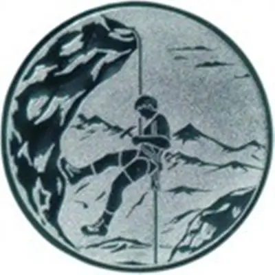 Emblem Bergsteigen für Pokale