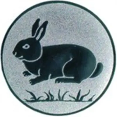 Emblem Kaninchen für Pokale