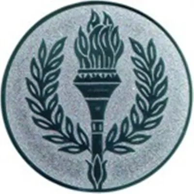 Emblem Siegerfackel für Pokale