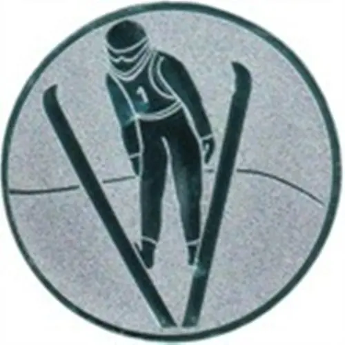 Emblem Skispringen für Pokale